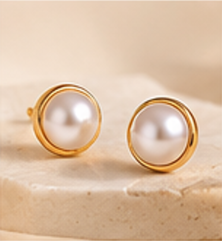 Nysa Classic Stud Earrings