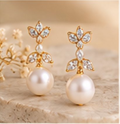 Veda Classic Drop Earrings