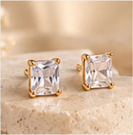 Ira Sculpted Stud Earrings