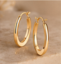 Rhea Classic Hoop Earrings