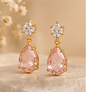 Naira Statement Drop Earrings