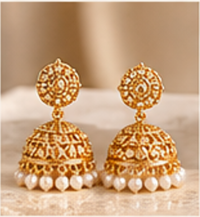 Aarohi Classic Jhumka Earrings