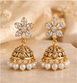 Ishani Dome Jhumka Earrings
