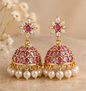 Ruhani Statement Jhumka Earrings