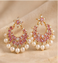 Myra Statement Chandbali Earrings